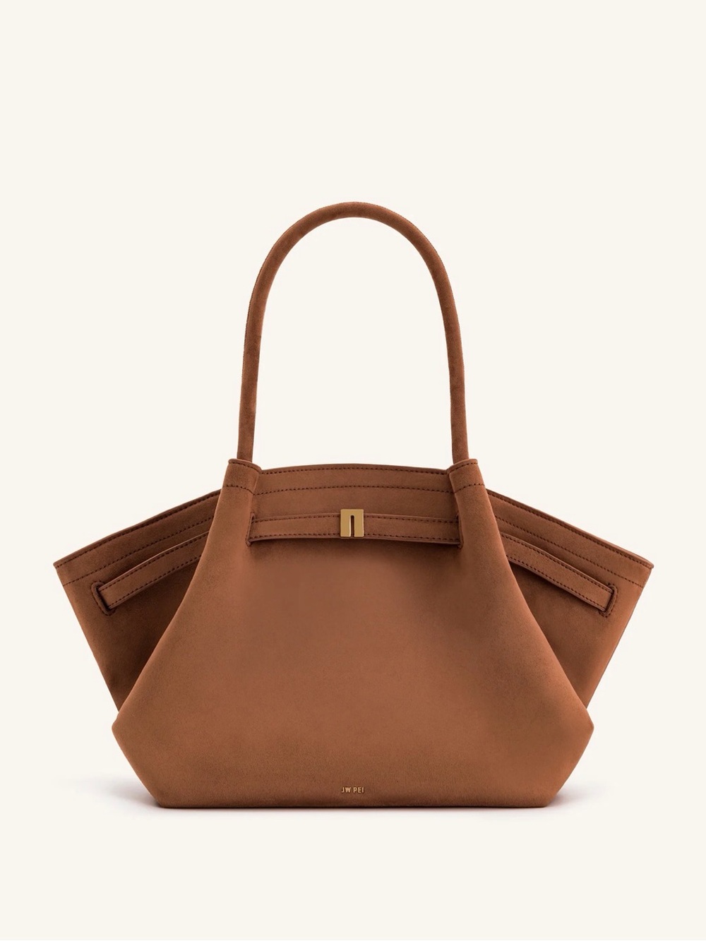JW PEI Hana Medium Suede Tote Bag